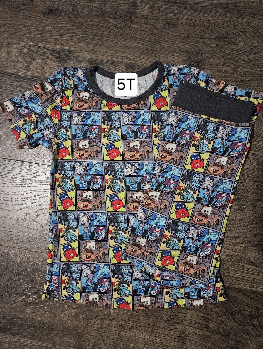 Unbranded 5T Disney Pixar Cars Maters Tall Tales 2 Piece Bamboo Pajama